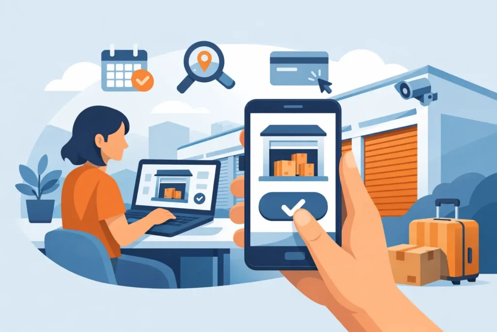 How to Book Self Storage Online Easily