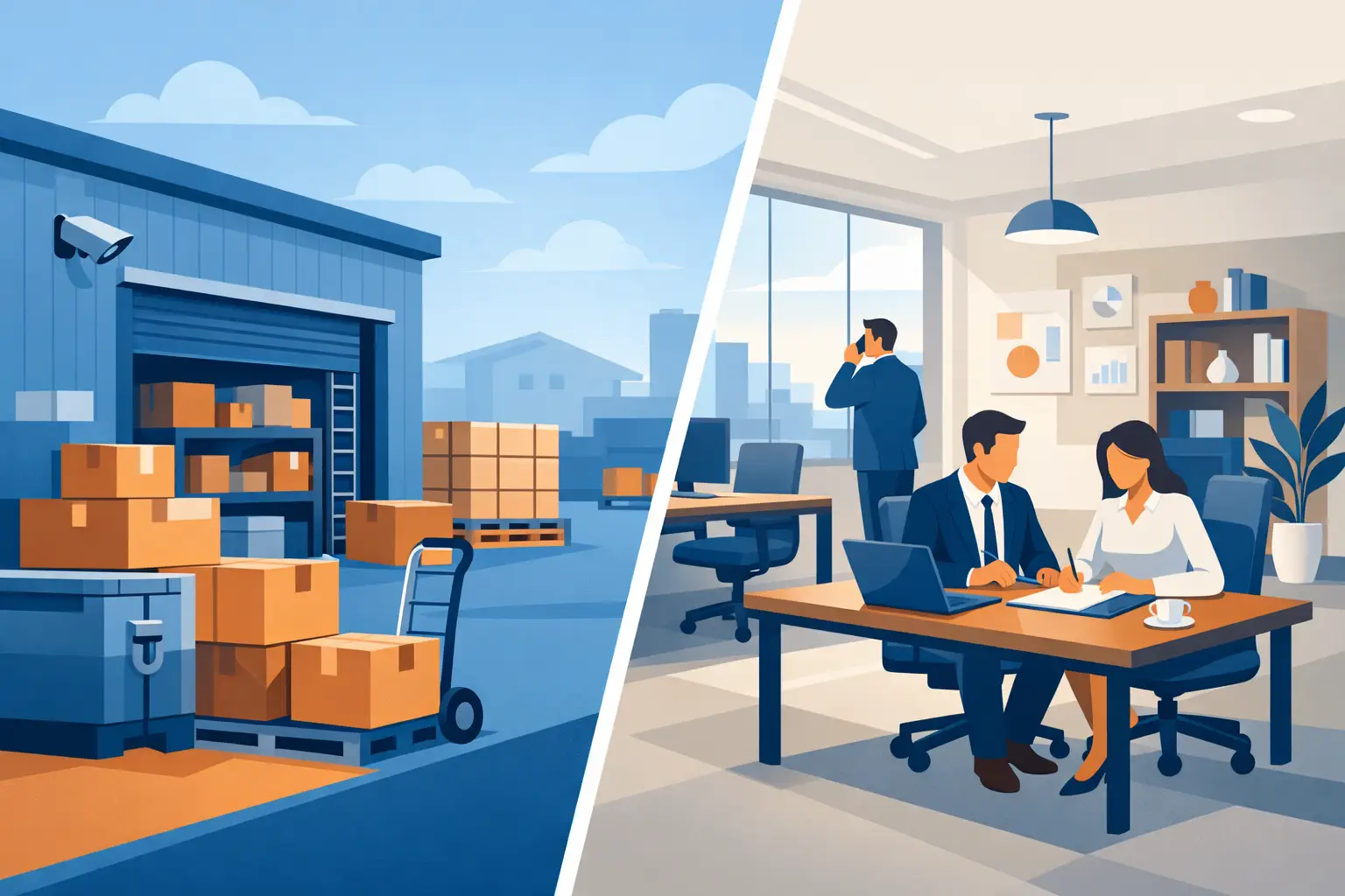 Business Storage vs Office Space