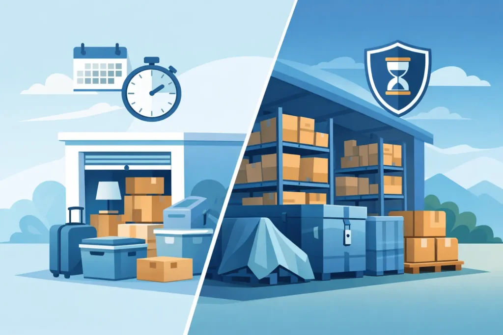 Short Term or Long Term Storage: Which Fits?