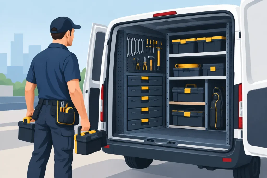 Tradesperson Tool Storage Example: A Smarter Setup