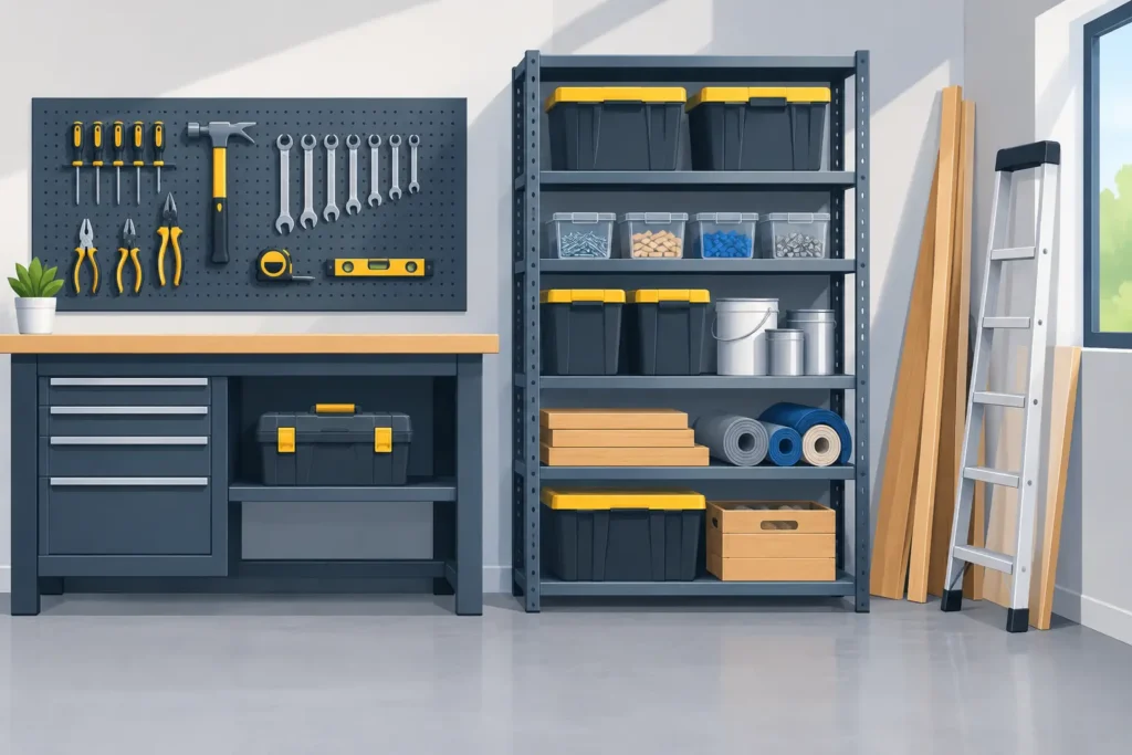 Storage for Tools and Materials That Works